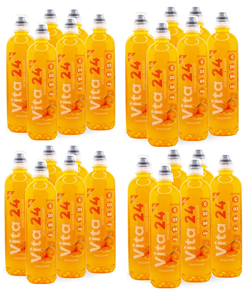 Vita24 Vitamin Boost Tangerine Drink 500ml - 24 Pack