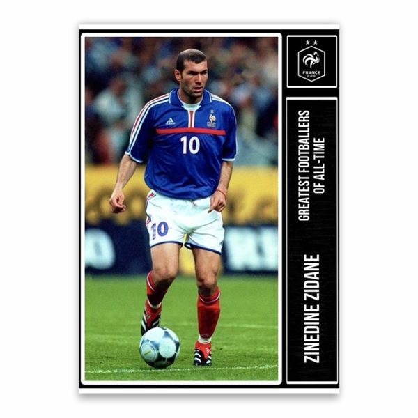Zinedine Zidane Legend France Poster - A1
