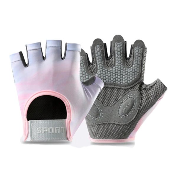 Women's Fitness Gloves with Anti-Slip Grip and Wrist Support