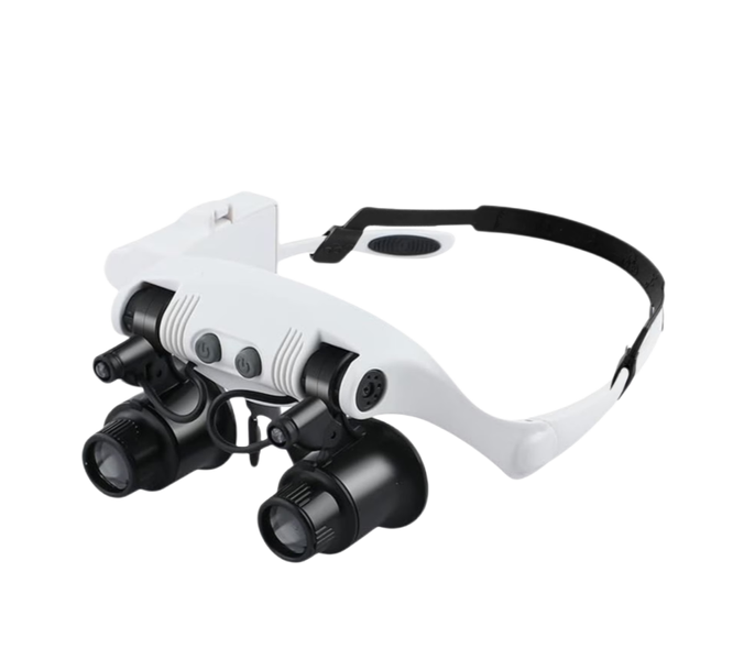 Magnifying Glass With LED Light, Portable, 10x/15x/20x/25x Magnification
