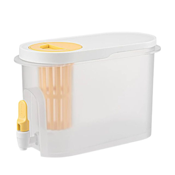 3.5L water and juice refrigerator dispenser with faucet