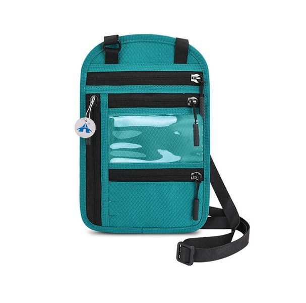 ALANES Travel Neck Pouch Blocking Passport Holder
