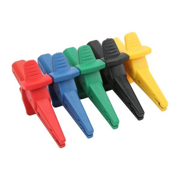 Multicolor 10A 600V Test Clip Set