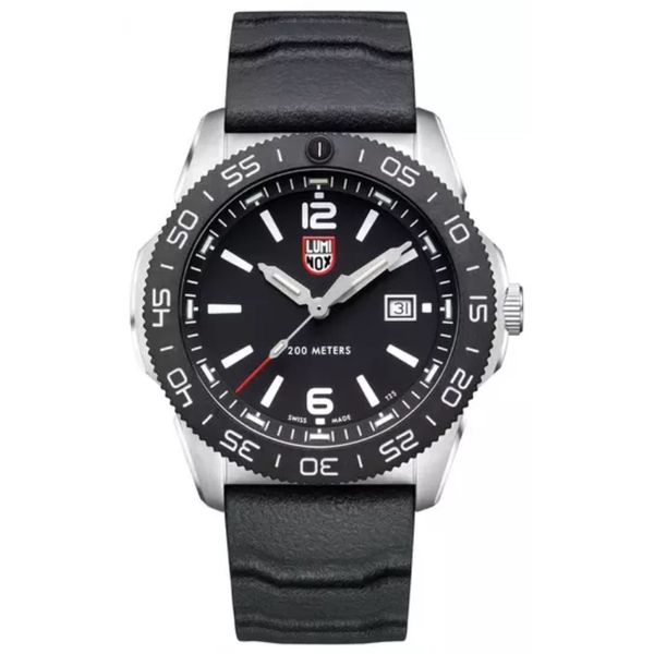Luminox Pacific Diver Sea Series Mens Black Rubber Watch - XS.3121
