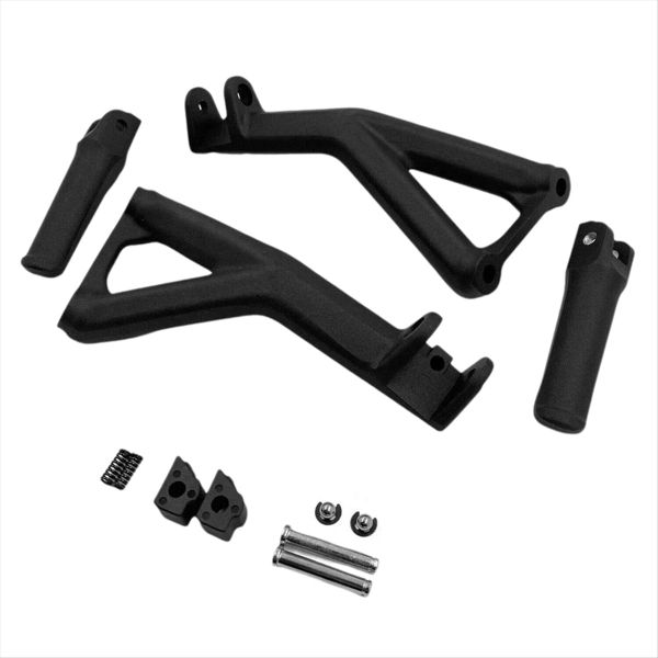 Motorcycle Rear Passenger Foot Peg Bracket Pedal Compatible with Universal