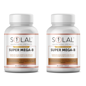 Solal Super Mega B Vit-B Complex - 60s X 2 Bulk Pack | Shop Today. Get ...