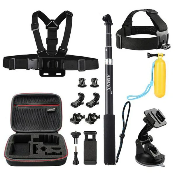 AIMAX Action Camera Mount Kit - 210 Rotating Stand for GoPro