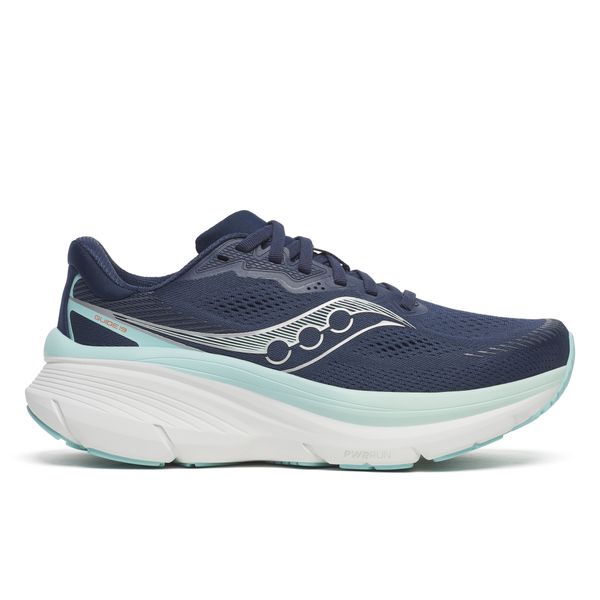Saucony Women's Guide 19 Road Running Shoes - Navy/Aqua