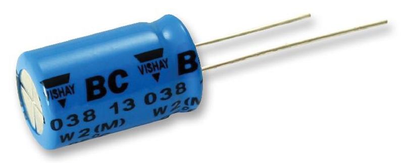 Vishay (MAL203858229E3) Electrolytic Capacitor, Miniature, 22 µF, 63 V