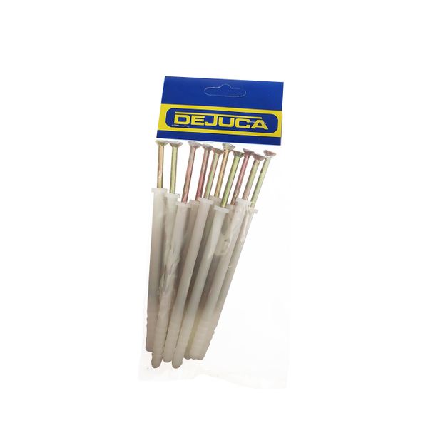 Dejuca - 10 Piece - Nail-in Anchor - 8mm x 120mm - 6 Pack