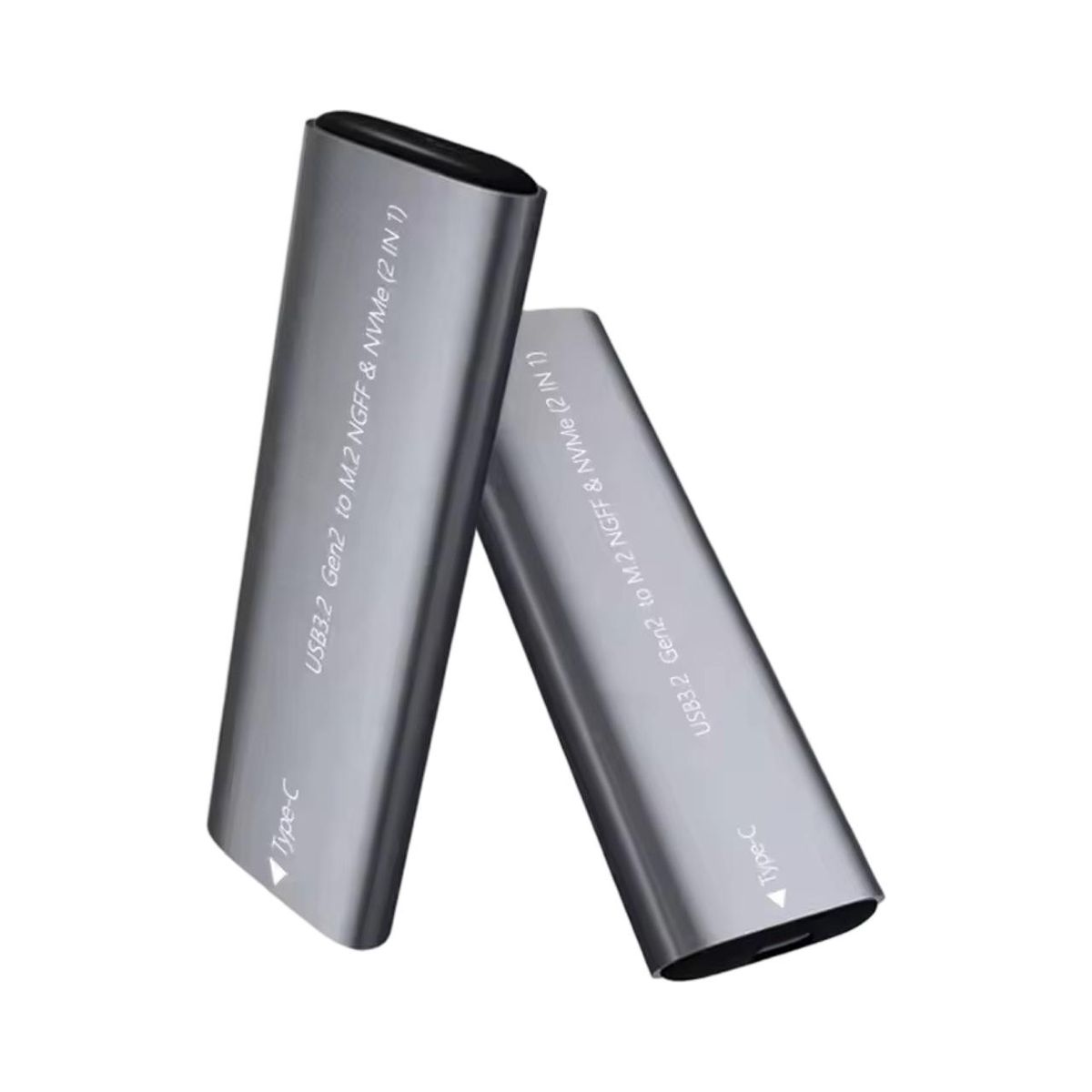 M.2 SSD TO USB 3.1 Enclosure- 2in1 (NVMe & NGFF) External Case