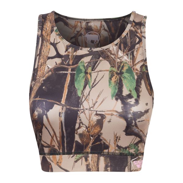 Sniper Africa Ladies Active Crop Top - 3D
