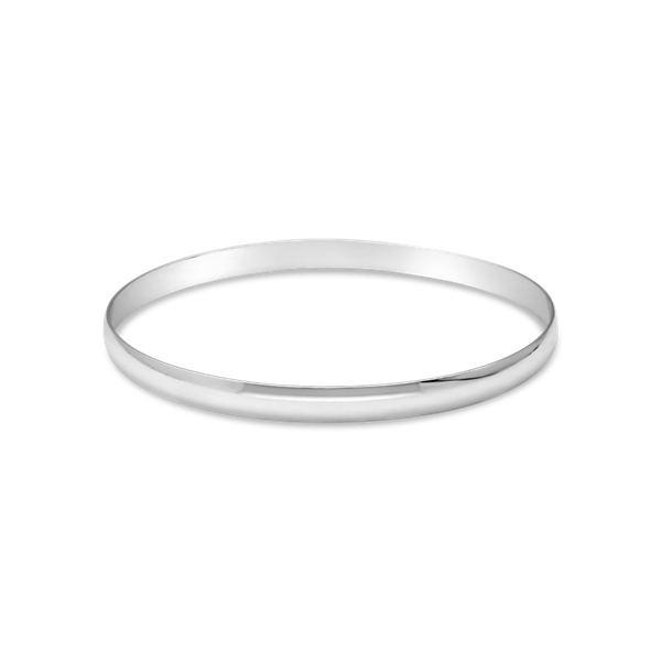 Broadway Jewellers - 925 Sterling Silver 6mm Bangle