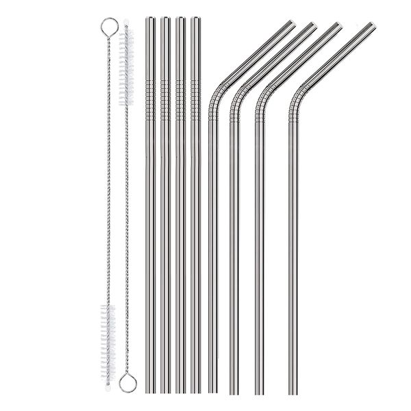 Straws Drinking 8.5Inch Eco-Friendly Reusable Straws Drinking Straws