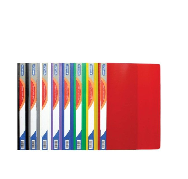 Quotation Files Assorted colors (pack of 10)