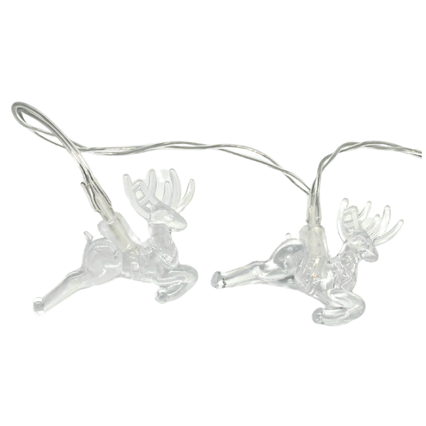 Reindeer Christmas Fairy String Lights 3m