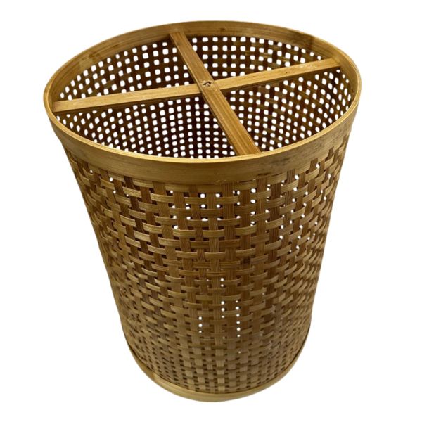 Woven Lamp Bamboo Lantern | Lattice Light Cover with Handle