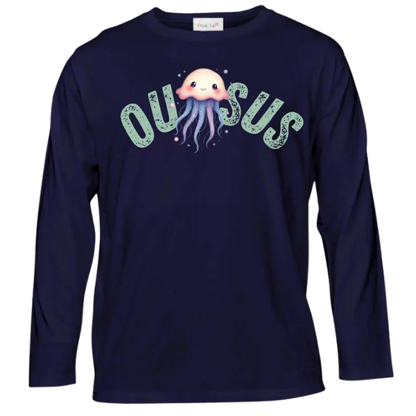 Baby- Sister Long Sleeve Tshirt -Afr-Coral Reef