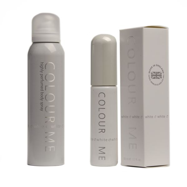 Milton -Lloyd Colour me white Parfum De Toilette and body spray