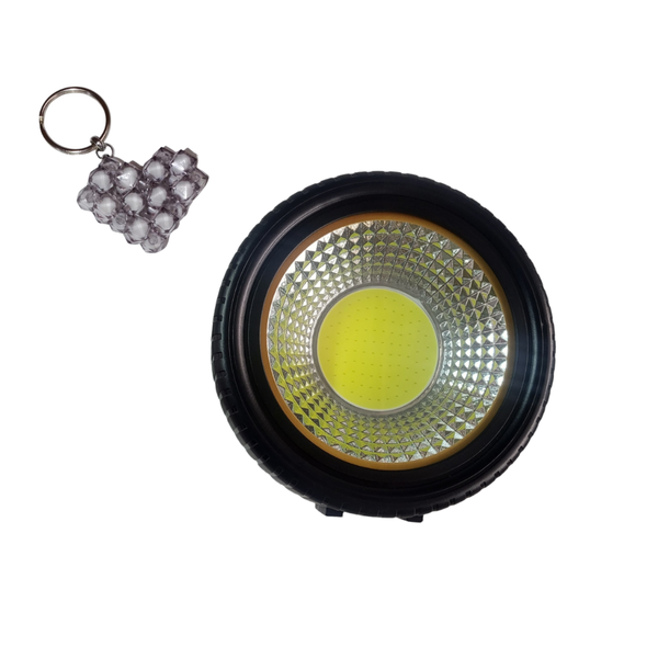 FA-CC025-1 LED Solar Powered Tent Camping Light 50W and handmade keyholder