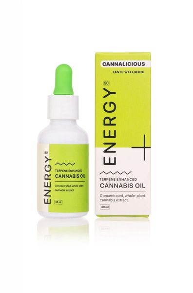 Cannalicious Full Extract Cannabis Oil - Energy Boost