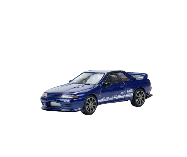Mini GT Nissan Skyline GT-R VR32 Metallic Blue 1:64 Model
