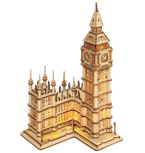 Robotime Big Ben 3D Wooden Puzzle - 220 Pieces