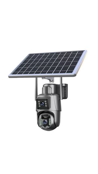 Solar Dual lense camera wifi
