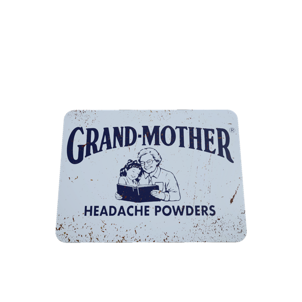 Grandmother Headache Powders Style Mouse Pad - Nostalgic South African Gift