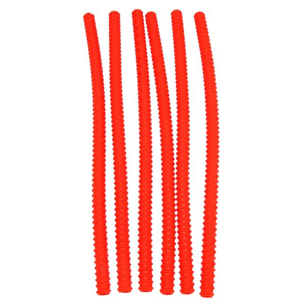 Silicone Oven Rack Guards 6 Pack,Oven Rack Edge Protector Guard Cover,14 In