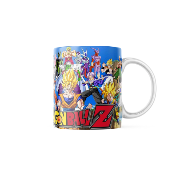 Dragon Ball Z Themed Printed Coffee Cup