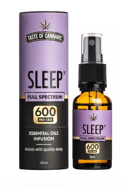 Taste of Cannabis - 600mg Sleep CBD Oil - full spectrum