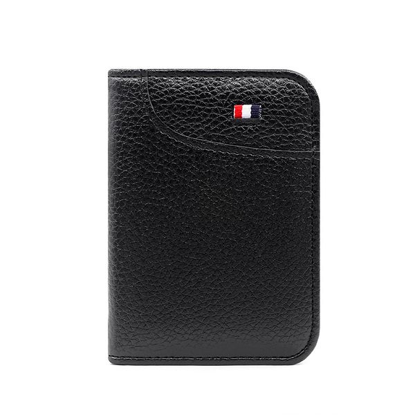 Wallet for Men Minimalism Faux Leather Credit Card Soft Thin ID Holder