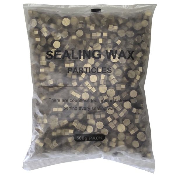 Metallic Gold Wax Seal Beads - 1620 Pieces