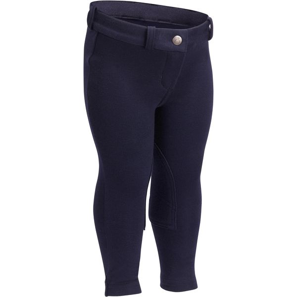 Fouganza Baby Horse Riding Jodhpurs 100 - Navy