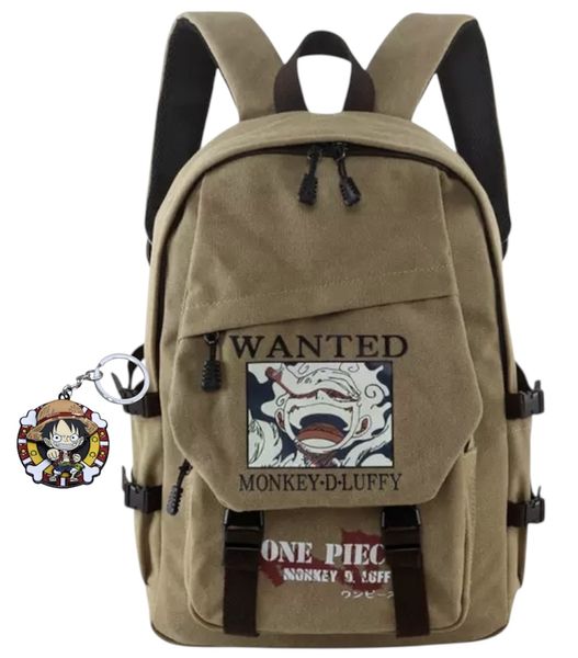 One Piece Backpack - Monkey D. Luffy with Spinning Keyring