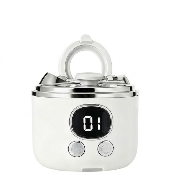 Electric Nail Clipper With LED Light And Magnifier