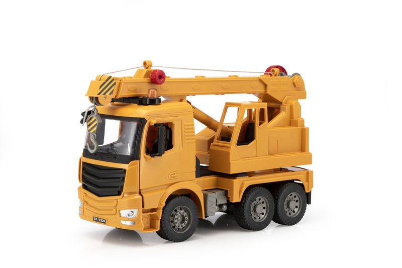 Double Eagle 1/20 Crane Truck with Light &amp; Sound - 38cm Long