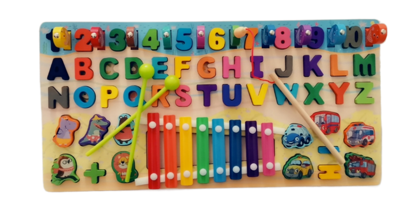 6 in 1 Alphanumeric Play the Piano