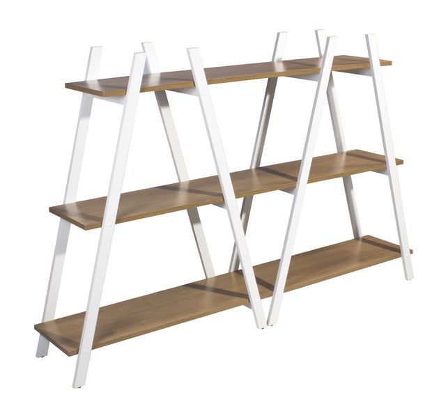 Ofis Bazaar 3-Shelf Ladder Open Bookcase