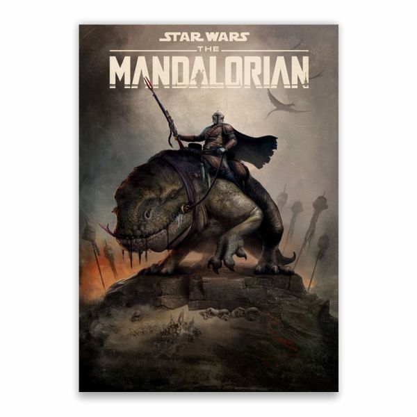 The Mandalorian Star Wars Poster - A1