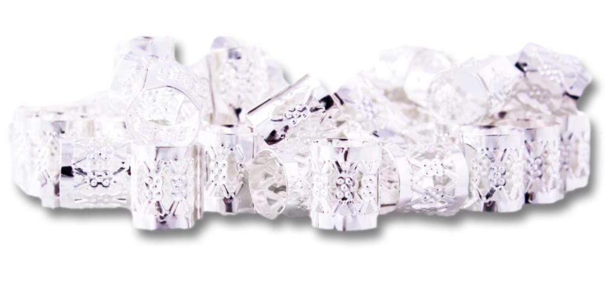 Hair Beads Silver Shop Today. Get it Tomorrow!