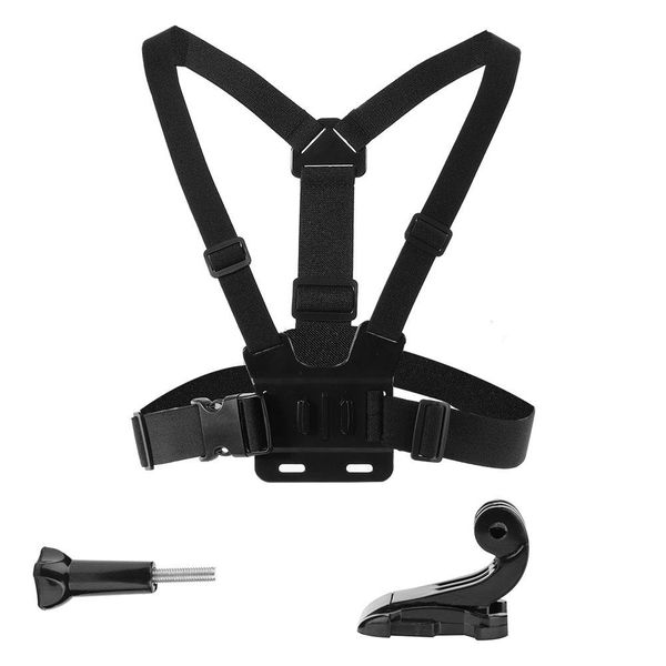Action Camera Chest Mount Harness With Starp Compatible with Phone, Go Pro