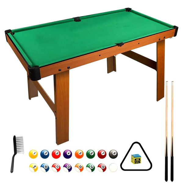 80 x 45 x 60cmhigh Mini Pool Table With 21 Billiards Equipment Accessories