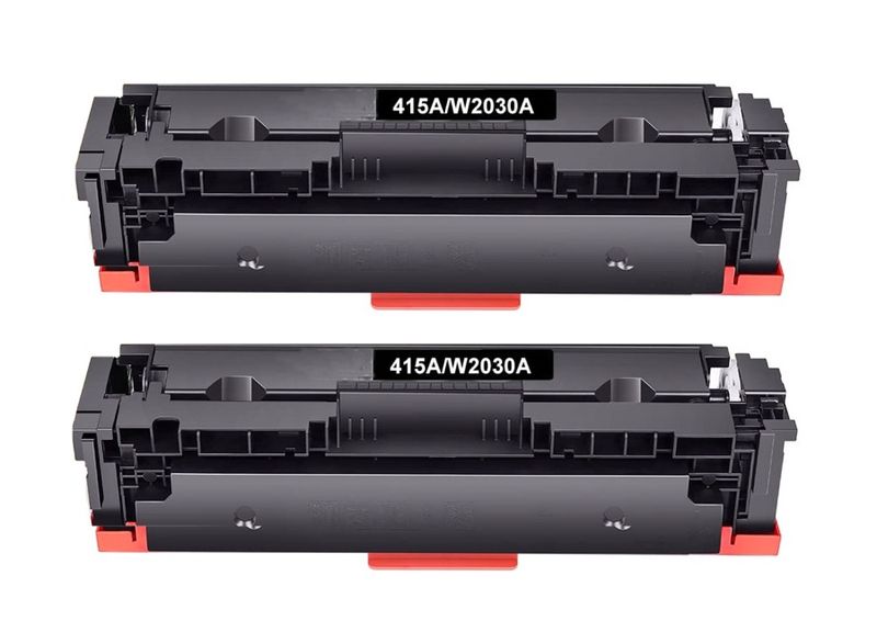 HP 415A / W2030A Black Toner Cartridge x 2 - Compatible