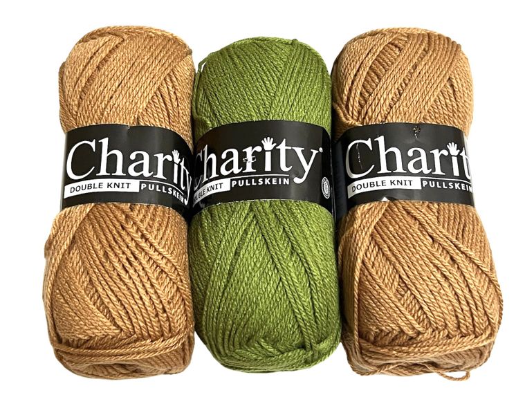 Charity Set DK 100 % Acrylic Yarn (5 x 100g)