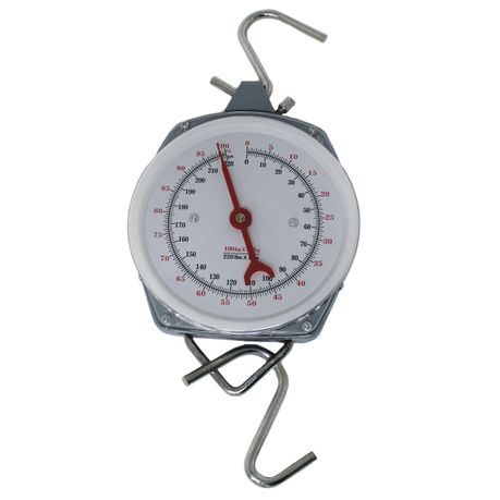 Hanging Dial Scale 220 Lbs X Lb 100 Kg X Kg H-10178 Uline, 51% OFF
