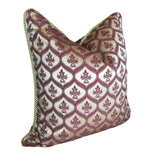 Vintage Scatter - Maldon Claret - 55x55cm