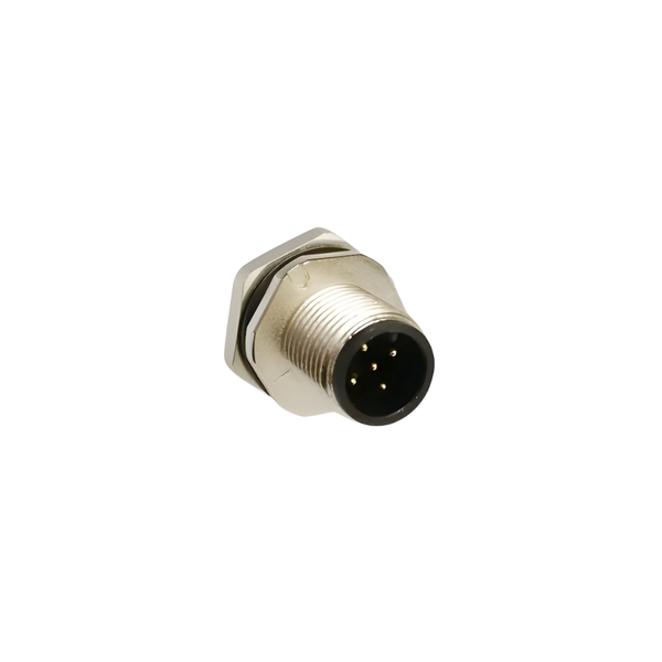 PM12AM5F-S/16 M12 A Code 5Pole Male Circular Connector IP67 Solder Terminal