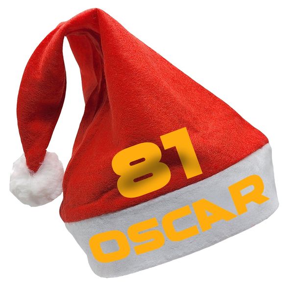 Bufftee Osca P81ASTRI 81 Christmas Santa Hat-Classic Motorsport Xmas Hat